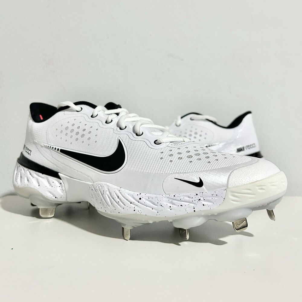 Nike Alpha Huarache Elite 3 Low “White Grey” Men’s Size 10 Baseball Cleats